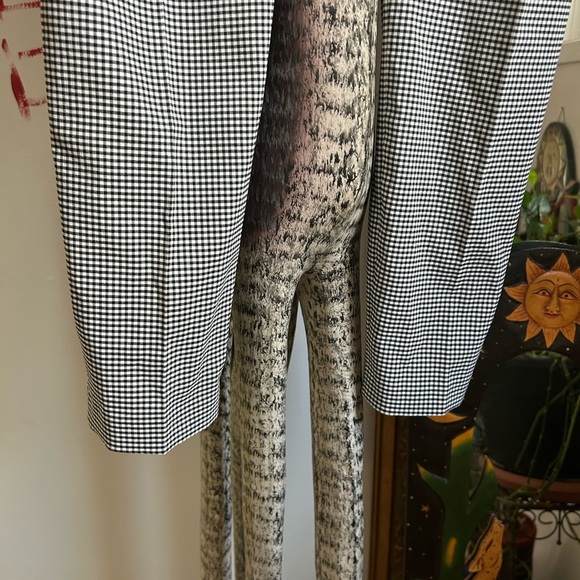 Suzy Shier Monochrome Checkered Pants - Picture 13 of 16